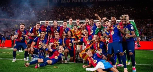 برشلونة يتوج بلقب الدوري الإسباني 2025 في موسم تاريخي يعيد أمجاد البلوغرانا